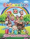  Çoçomeļon Libro Para Colorear: Çoçomeļon JUMBO Libro Para Colorear Para Niños Pequeños De 2 A 4 Años Con Imágenes De Alta Calidad