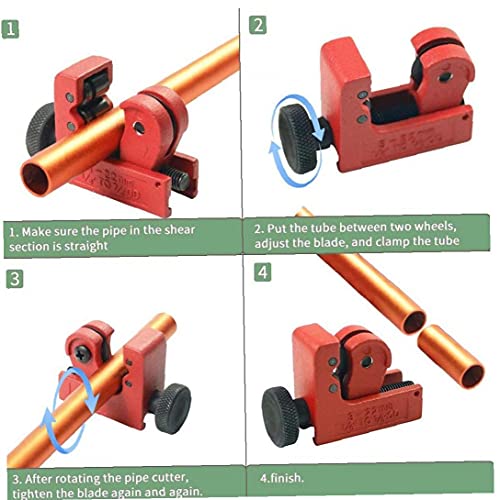 Utensile da taglio per tubo in lega di zinco Mini