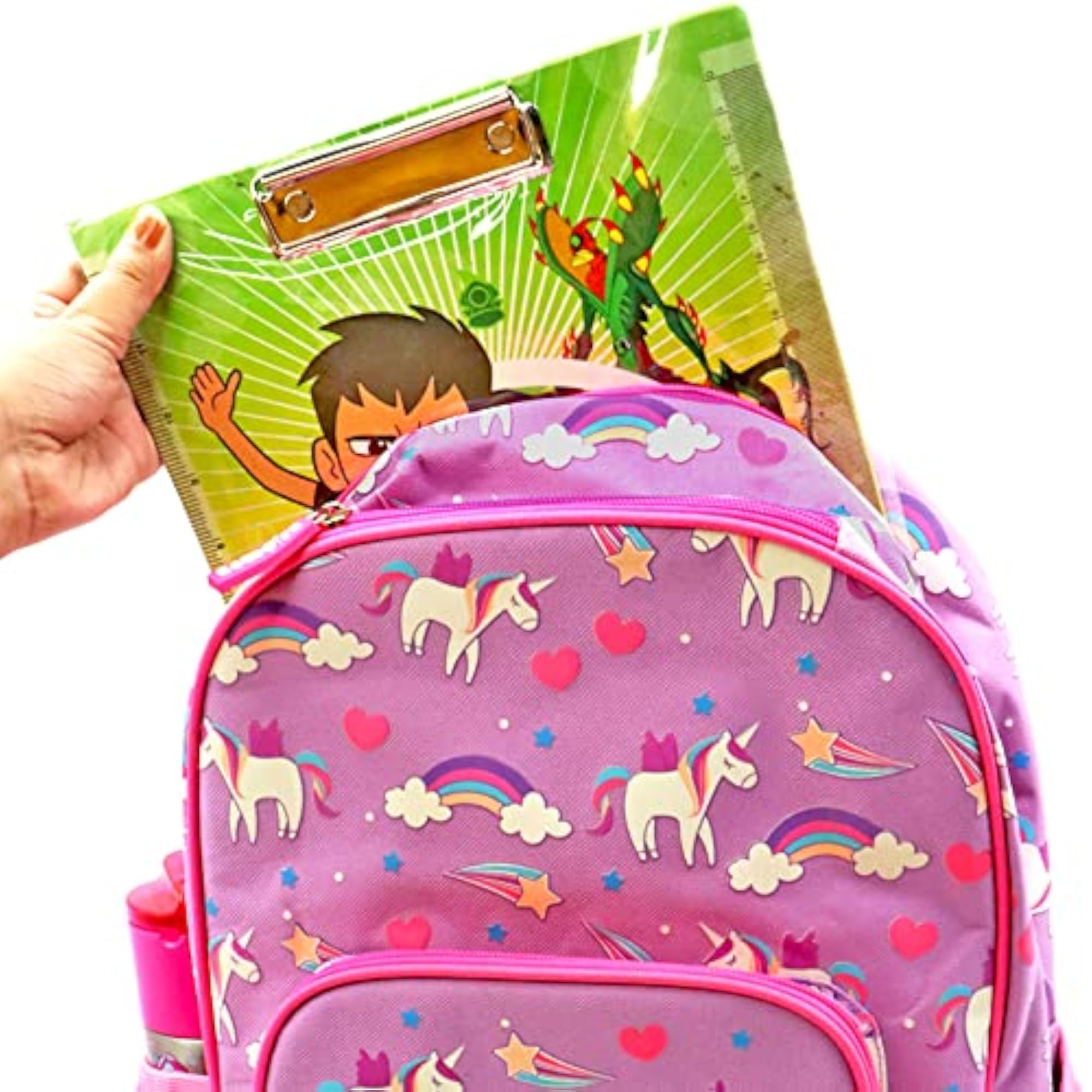 Unicorn Glow-in-the-Dark Waterproof Backpack