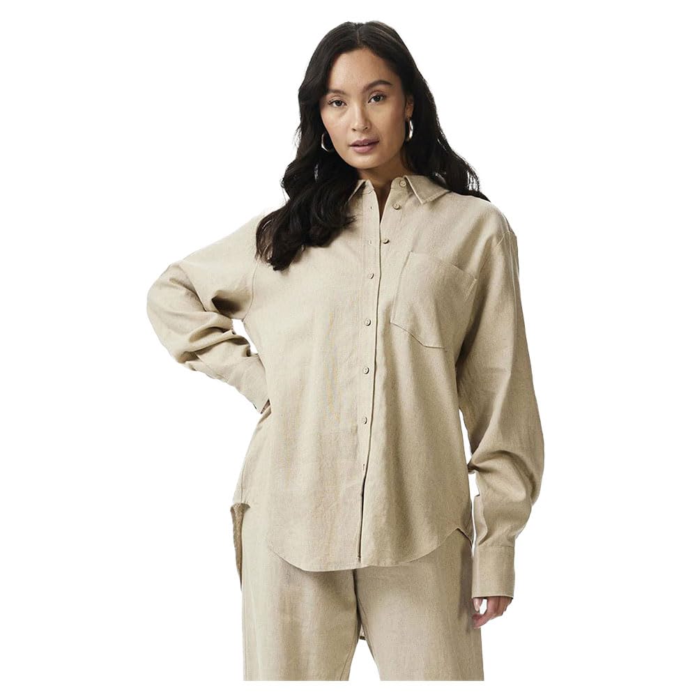 YAS Women's Yasholi LS Top S. Noos Long Sleeve Blouse
