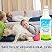 Good Life Solutions Natural Odor and Stain Remover Spray - Unscented Plant-Based Child and Pet Safe Cleaner Earth-Friendly Odor Eliminator Eco Cleaning Products for Home, Carpet, Upholstery 32oz