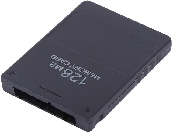 Game Memory Card Gaming Archived SD Card High Speed Data Read/Write Plug and Play Compatible with PS2 (128 MB)