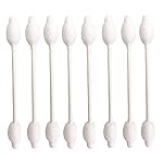 Baby Cotton Swabs, Organic Fragrance and Chlorine-Free Kids Safety Swabs, 100% Biodegradable Gentle Baby Qtips, Hypoallergenic Children Cotton Buds|4 Packs of 56 Swabs (224 Total)