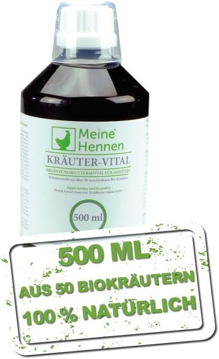Ail Gelules Meine Hennen Ail Vital 250 ML, Complément Alimentaire à Base D'ail Ail Bulbe Bio