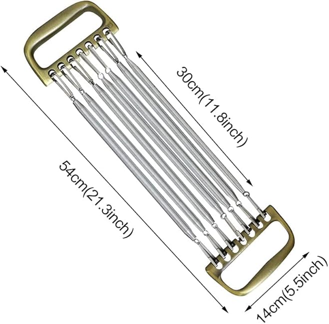 Chest Expander | Arm Training, 7 Tubes Ajustable Arm Strength Trainer, Detachable Exercise Resistance Bands for Home Fitness Muscle Training Body Building