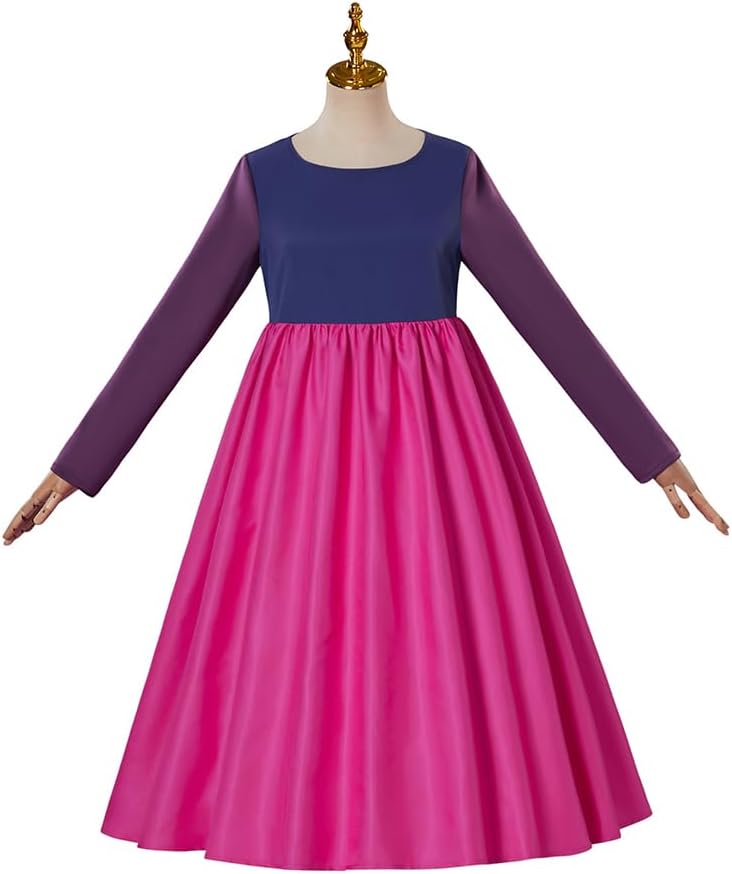 Saniplaycos Women's Mad Madam Mim Cosplay Costume Dress Wizard of Merlin Costume Villain Dress