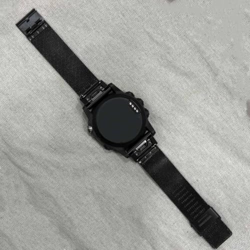 Correa Milanesa 26 mm para Garmin Fenix miniatura 6