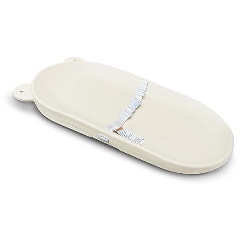 Cambiador de bebé, EVA impermeable, antideslizante, con correa ajustable, para cambiador de ropa, guardería, cambiador de pañales portátil, color