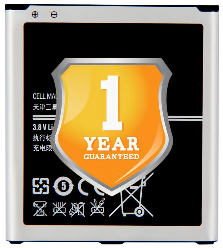 Image of Original EB-B220AC Battery Compatible for Samsung Galaxy Grand 2 (SM-G7100, SM-G7102, SM-G7105, SM-G7108) - (2600mAh) - 1 Year Warranty K7