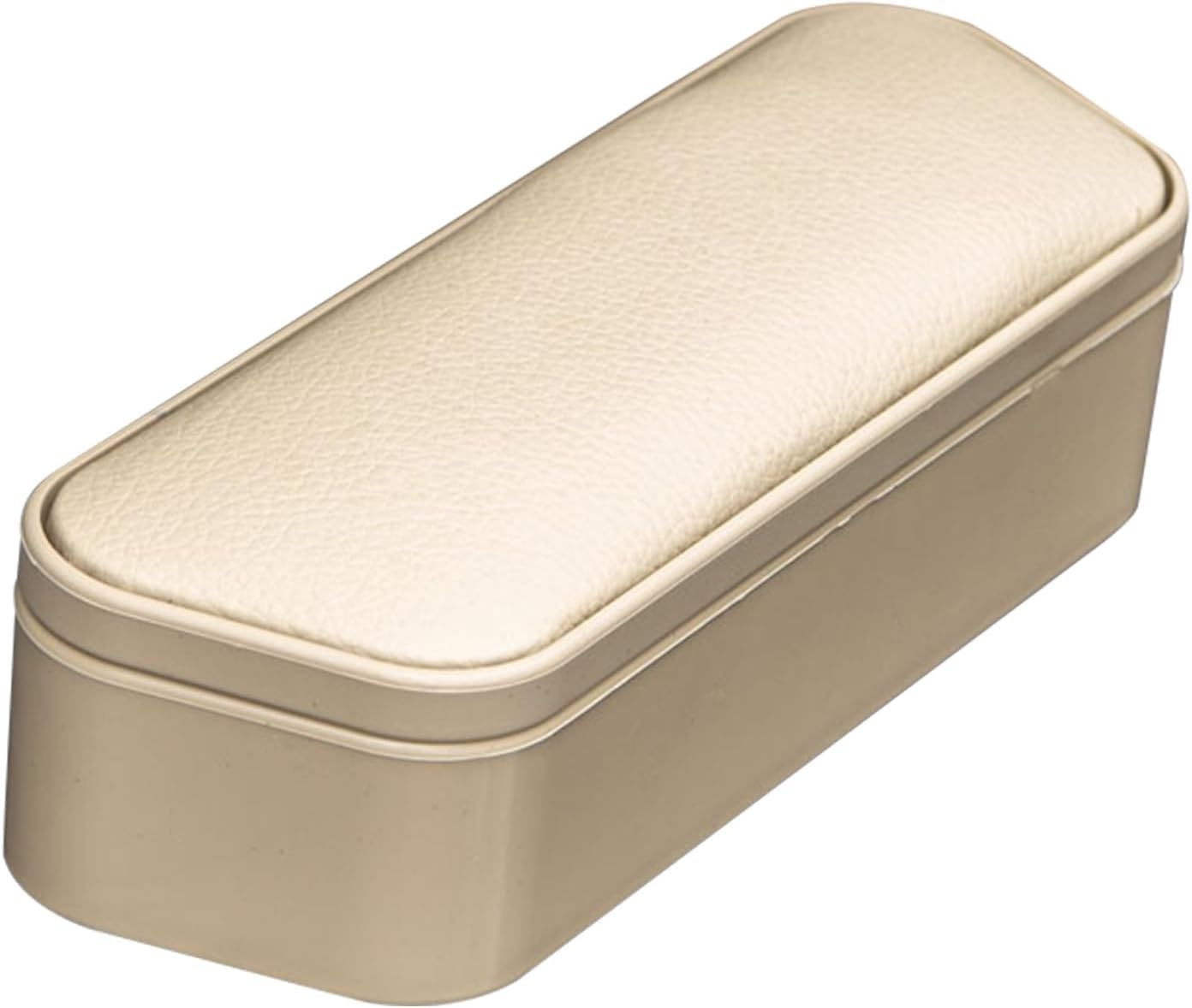 Car Door Armrest Storage Box for Chevrolet Volt 2010 2011 2012 2013 2014 2015 2016 2017 2018 2019, 6.69 * 2.36 * 1.81 Inch Car Armrest Organizers, Auto Elbow Support Pad Storage Box,Beige