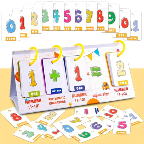 Image of PATPAT English Flash Cards Preschool Phonics CVC Words Numbers Double-Sided