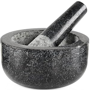 Ara Choice PSTL Granite Mortar & Pestle Set