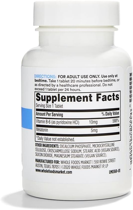365 by Whole Foods Market, Melatonin 5Mg