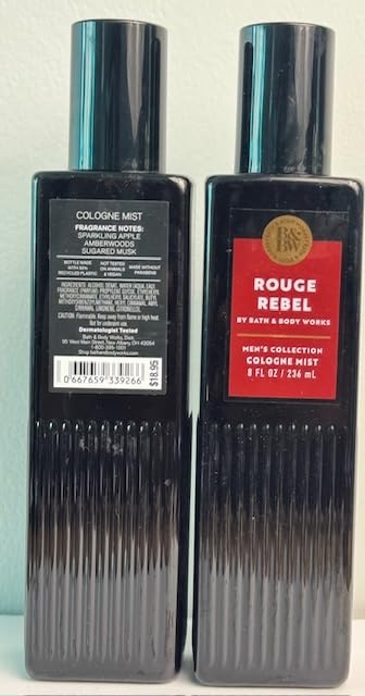 Body Care - BBWs Rouge Rebel Men's Cologne Mist 2 Piece Set (Packaging may vary)