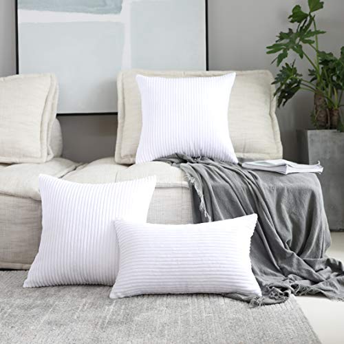 image for Home Brilliant Set of 2 Decorative Pillows for Couch Pillow Protectors
