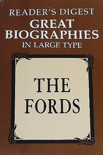 The Fords; An American Epic #7 (Reader's Digest... B002CTI5V8 Book Cover