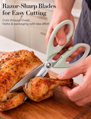 Kitchen Scissors, 3-Pack Heavy Duty All-Purpose Kitchen Shears - image 2