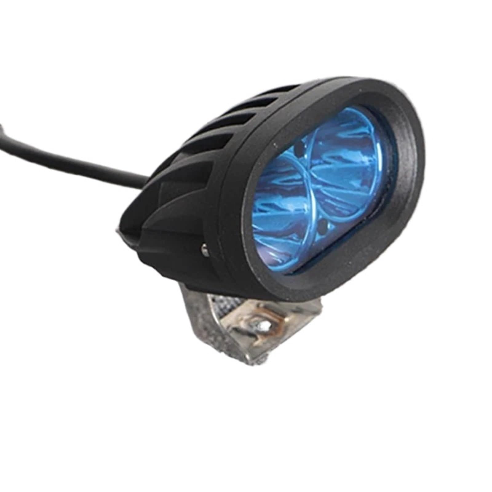20W Oval Forklift Lamp LED Blue Spotlight 10-60v DC Safety Working Light Forklift Warning Lamp