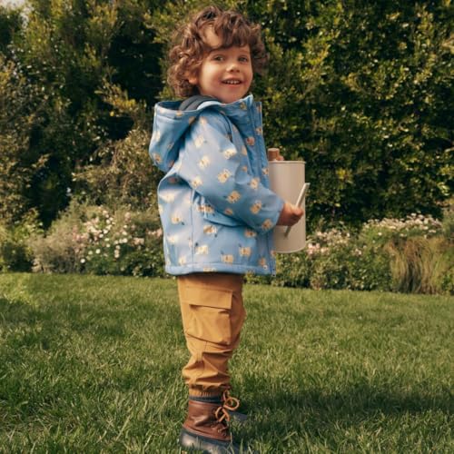 Amazon Essentials x Sofia Grainge Toddlers and Baby Boys' Nylon Parachute Pants2