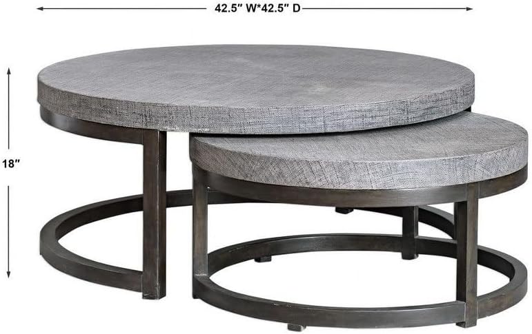 Uttermost Aiyara - 42.5 inch Nesting Tables (Set of 2)