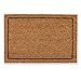 Produktbild Carpido Fußmatte Kokos Rahmen Design  Sauberlauf 40x60 cm  Türmatte Innen Bereich  antibakterielle Kokosmatte  natürliches Material