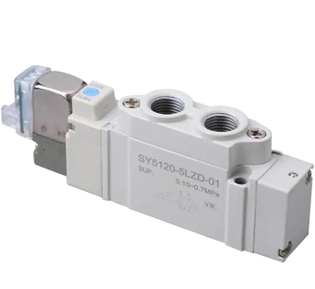 Électrovanne pneumatique série SY5120 pour l'automatisation d'atelier mécanique