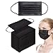 Produktbild CplaplI 50pcs Black Disposable Shield Einweg-Atemschutzmittel Gegen Bakterien Staubdichter Schutz Mundgesichtsschutz Schwarz 50 Stück
