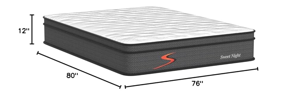 Amazon.com: Sweetnight King Mattress in a Box - 12 Inch