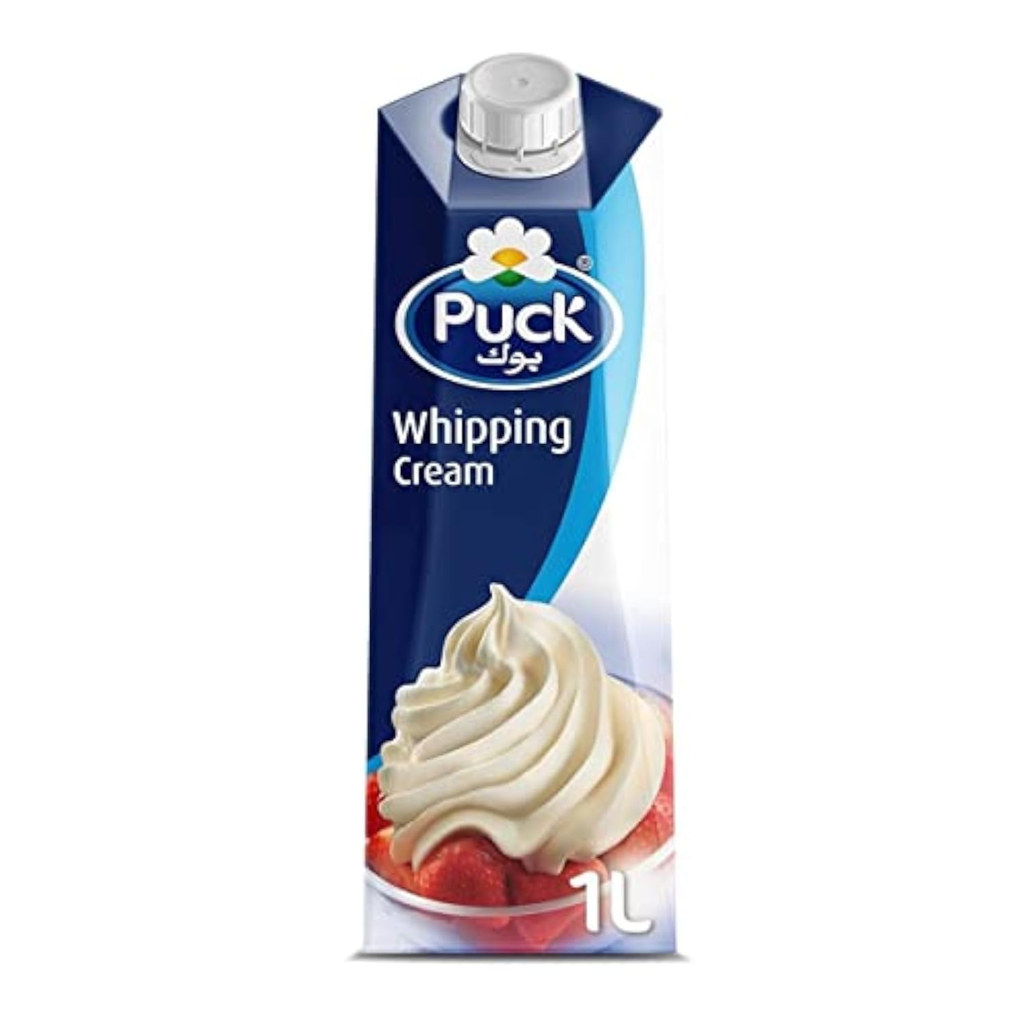 Puck Whipping Rich Cream For Desserts Cakes, And Pastries Smooth And Velvety Texture 1 Ltr with Free Kunafa Pistachio Chocolate Bar, 20g By Decadent Foods-picture-12