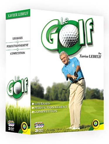 Coffret le golf par xavier lebeuf