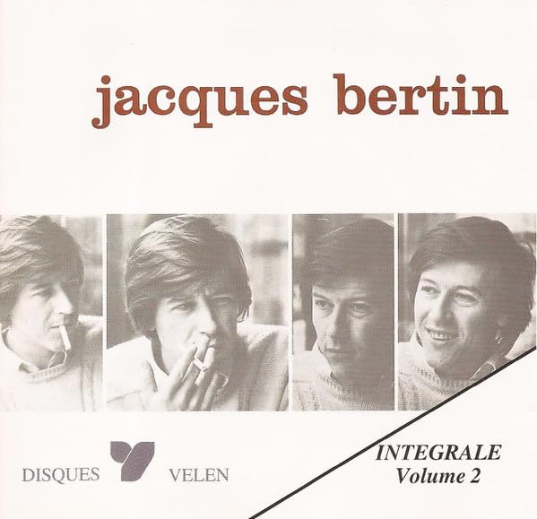 Intégrale Volume 2 [Audio CD] Jacques Bertin