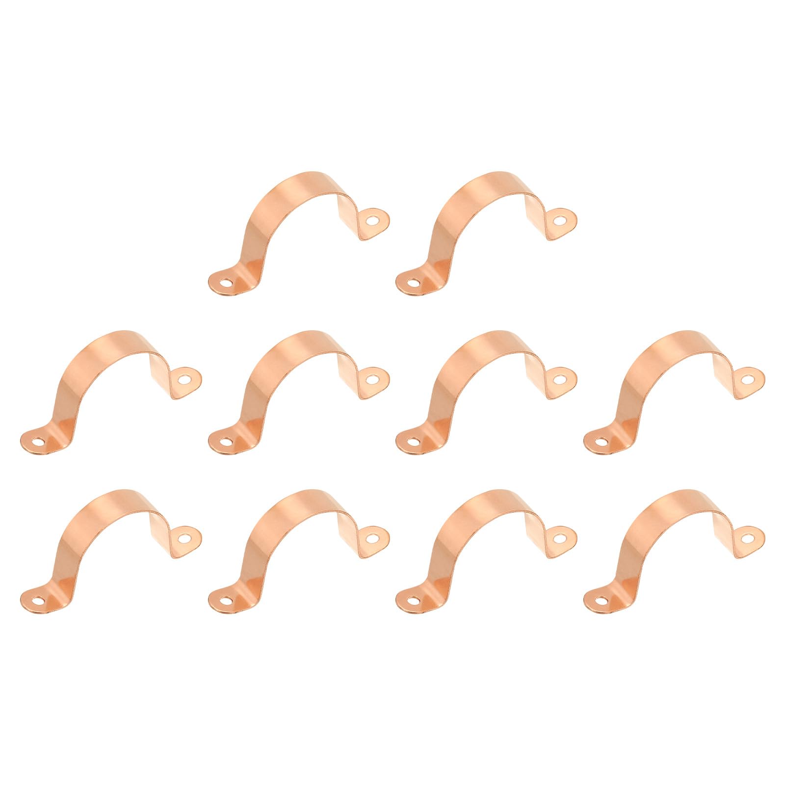 PATIKIL 1-1/4" Copper Pipe Strap Fittings