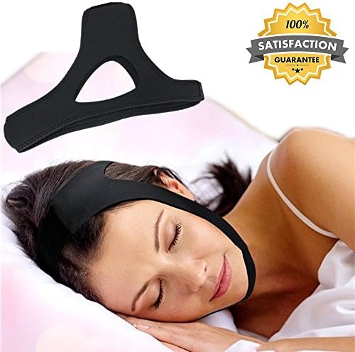 Shepher Anti Snoring Chin Strap - The Best Stop Snoring - Anti Snore Jaw Supporter Solution Adjustable for Men & Women …