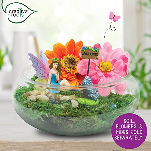 Creative Roots Pixie Terrarium Garden By Horizon Group Usa #TOP2