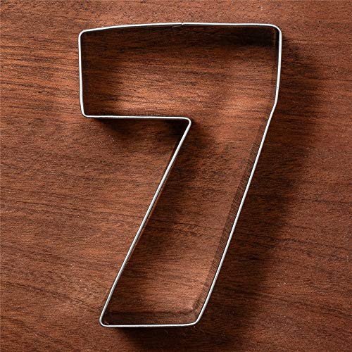 KENIAO Taglierina per biscotti numero 7, 9,1 cm