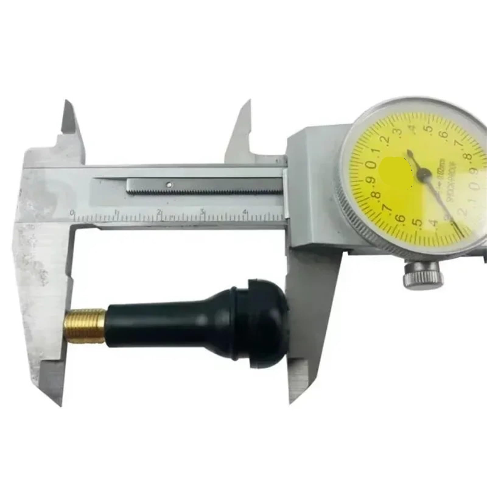Ventilkappen TR414 Schlauchloser Autoreifen-Ventilkernsatz, Motorrad-Autozubehör, Gummireifen-Ventilkern mit Kappe und Schnappverschluss(24pcs)