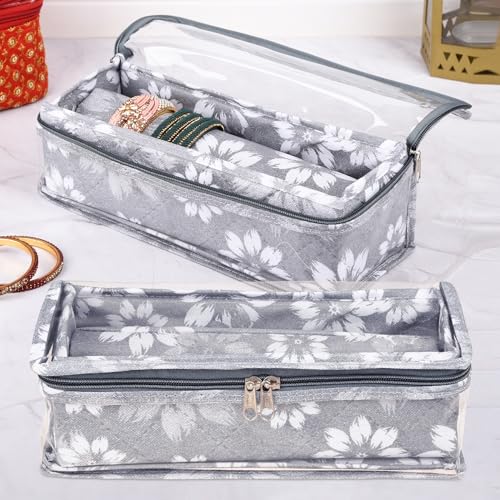 Kuber Industries Pack of 2 Bangle Box | Single Rod Chudi Organize...