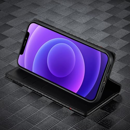 Coque iPhone 12 Pro Max avec porte-cartes et fermoir magnétique - 5
