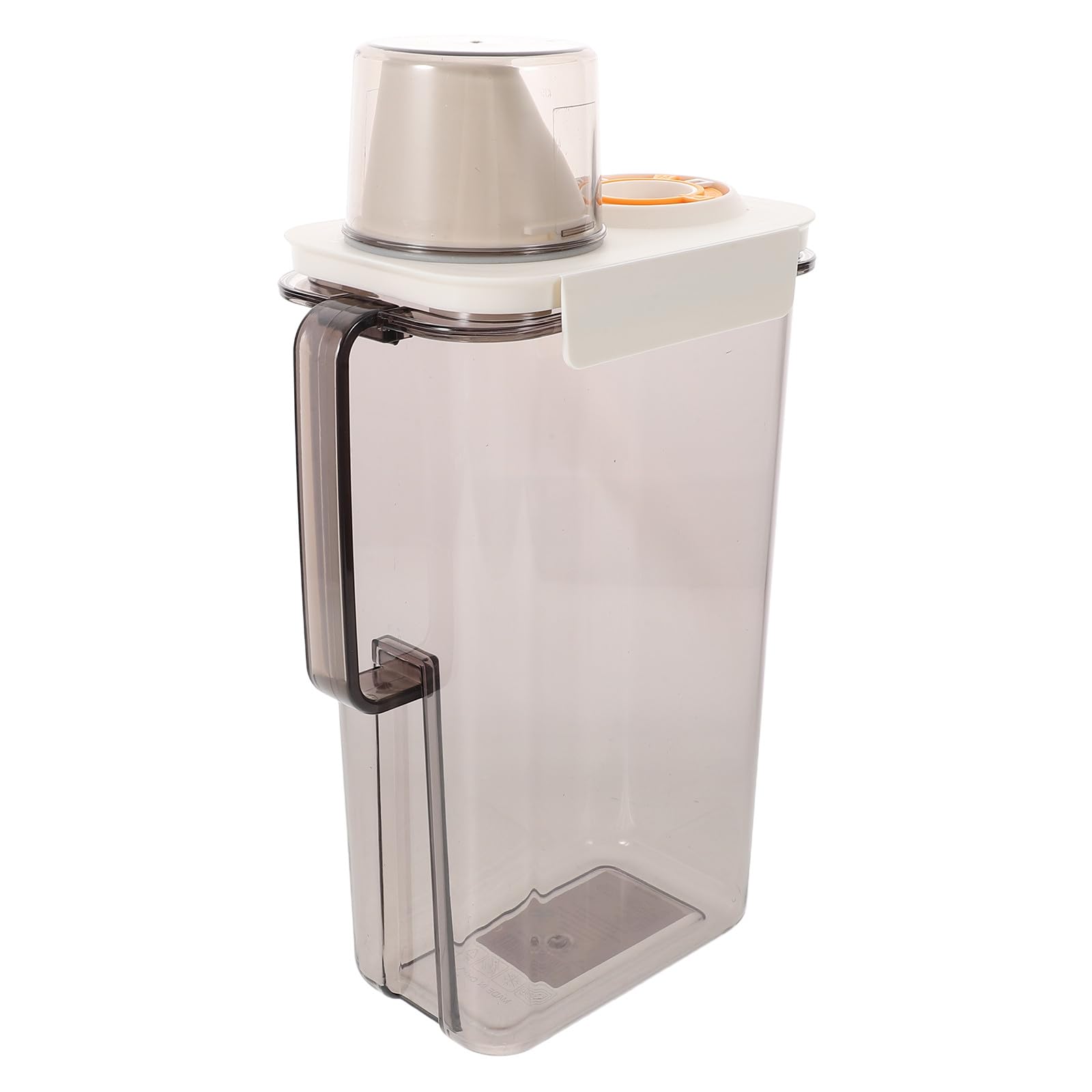GLEAVI Waschmittel-Spenderflasche zum Dosieren – Nachfüllbarer Kunststoff-Spender (35,3 x 15,7 cm) – Großer Behälter Seifenspender für Bad und Küche