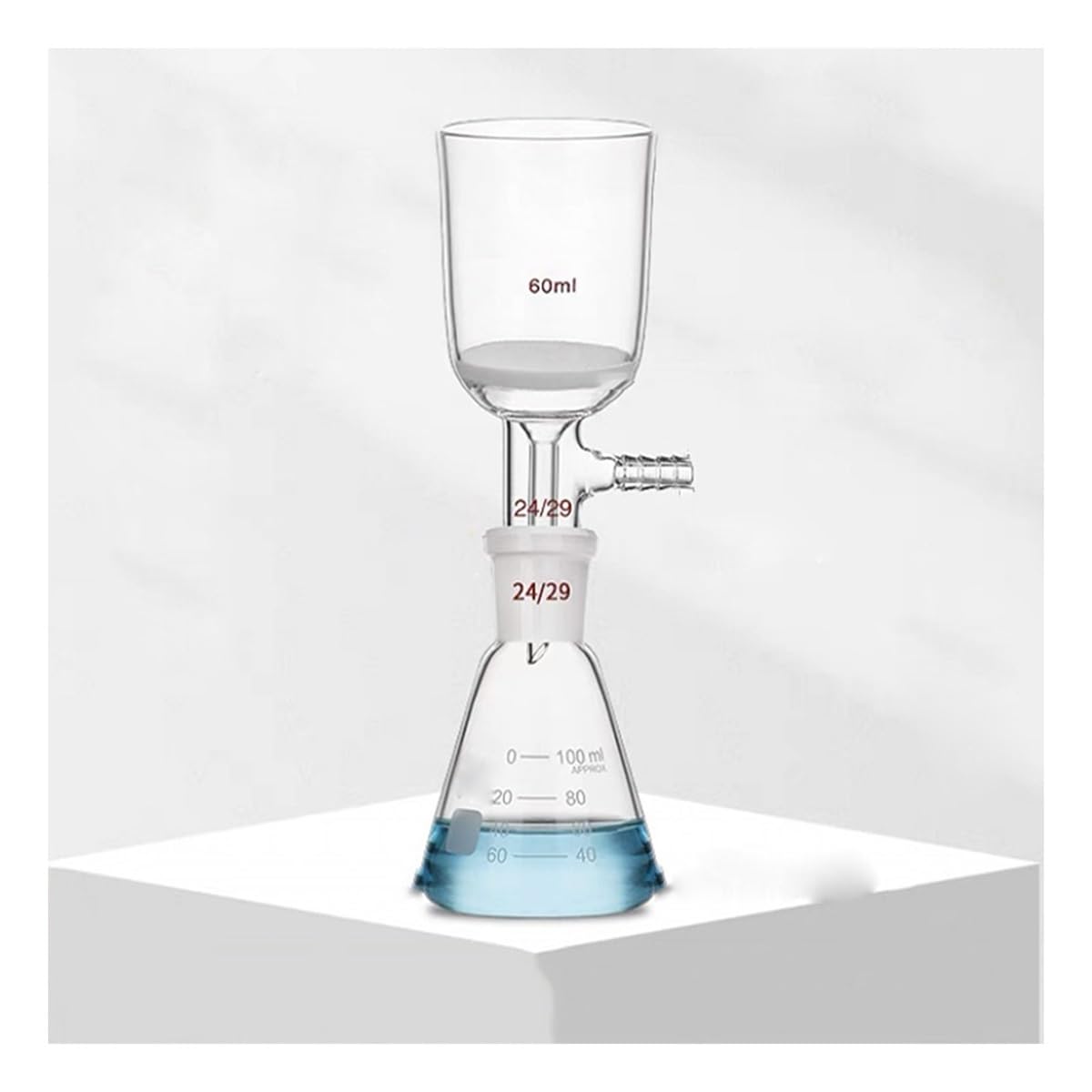 Laboratorium G3 sprzęt do filtracji próżniowej, sprzęt do filtracji próżniowej, urządzenie ssące lejek 50/100/250/500 ml Sprzęt laboratoryjny