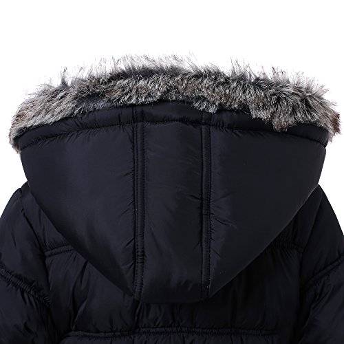 Richie House Girls' Padding Jacket with Ruffled Mesh RH1395 Size 3-14Y3