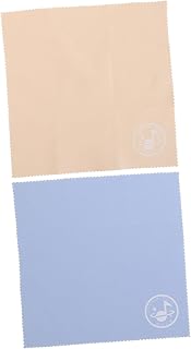 BESTonZON 2pcs Microfiber Cleaning Cloths for Wind Instruments Guitar Violin and Polishing Cloth for Flute Saxophone and Cello Maintenance