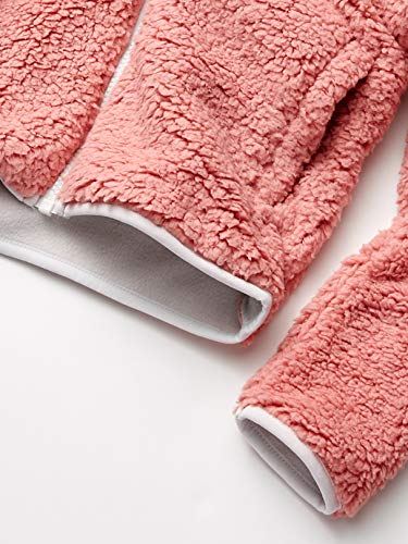 Amazon Essentials Girls and Toddlers' Sherpa Fleece Full-Zip Jacket4