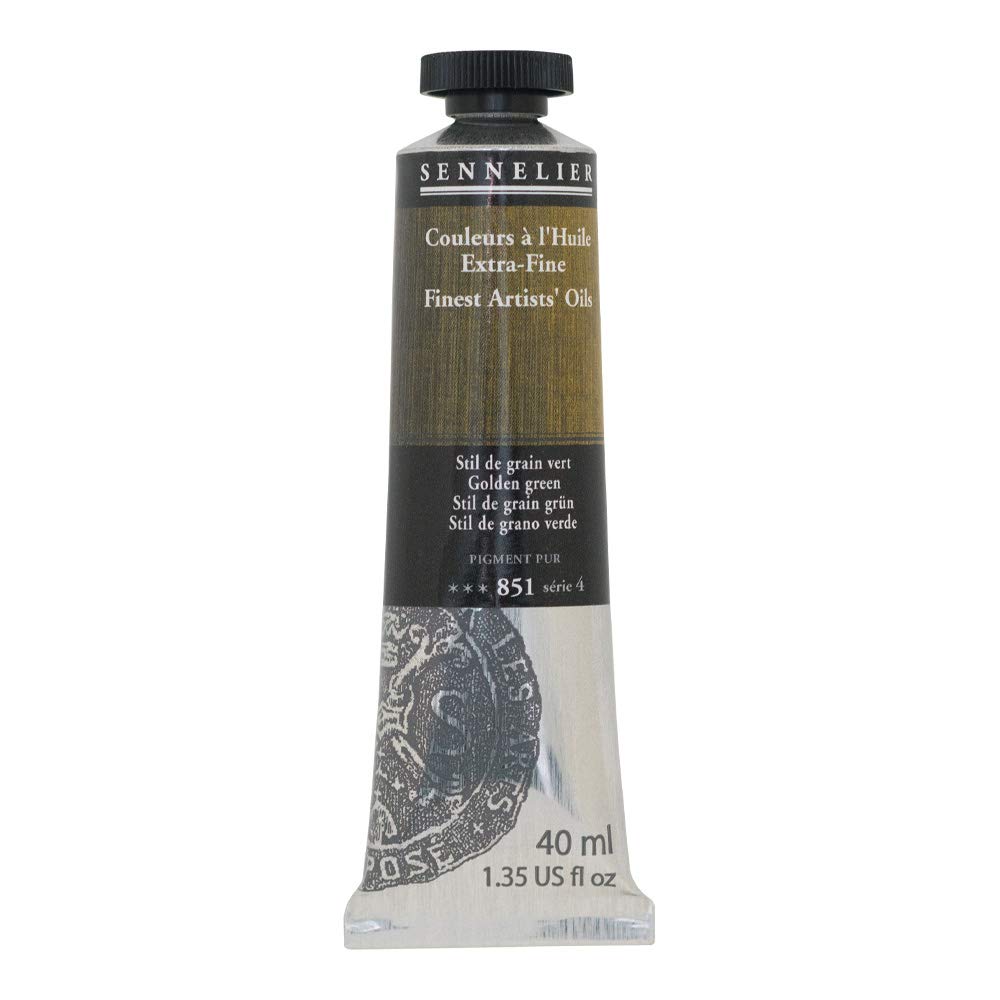 Sennelier Couleurs à l'huile Or Vert 40ml pour réussir vos paysages