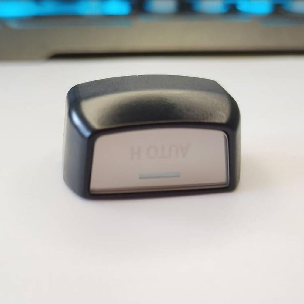 Black Car Electronic Parking Switch Brake P and AUTO H Button Cover Replacement for BMW 5/5GT/6/X3/X4/X5/X6 Series F Chassis F12 F10 F07 F25 F26 F15 F16 2014-2017(Short-feet)