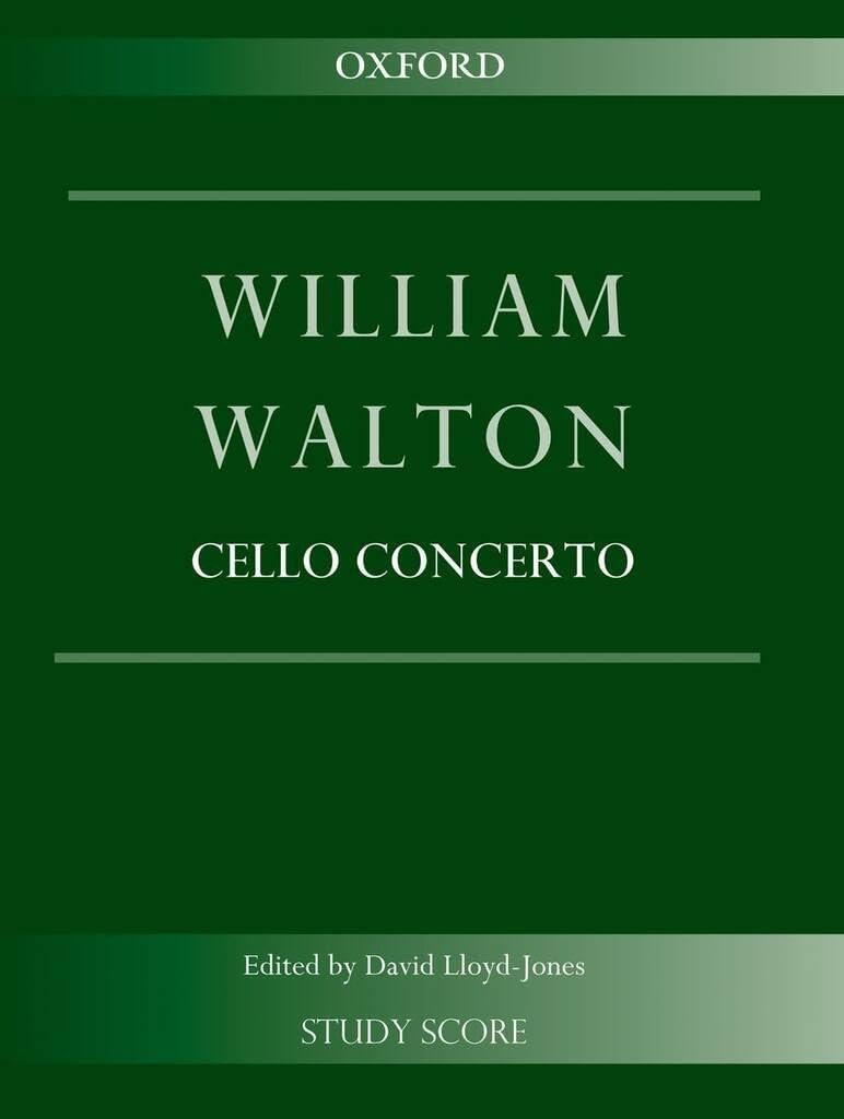 Cello Concerto by William Walton, David Lloyd-Jones - 9780193398139