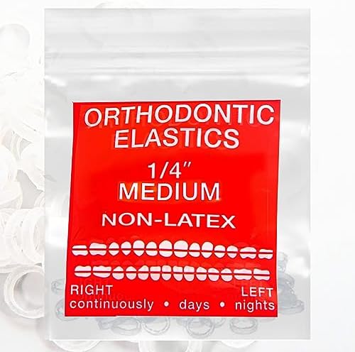 1008 Elastici Ortodontici Color Rosso - Per Apparecchi Dentali Legature E - Foto 7