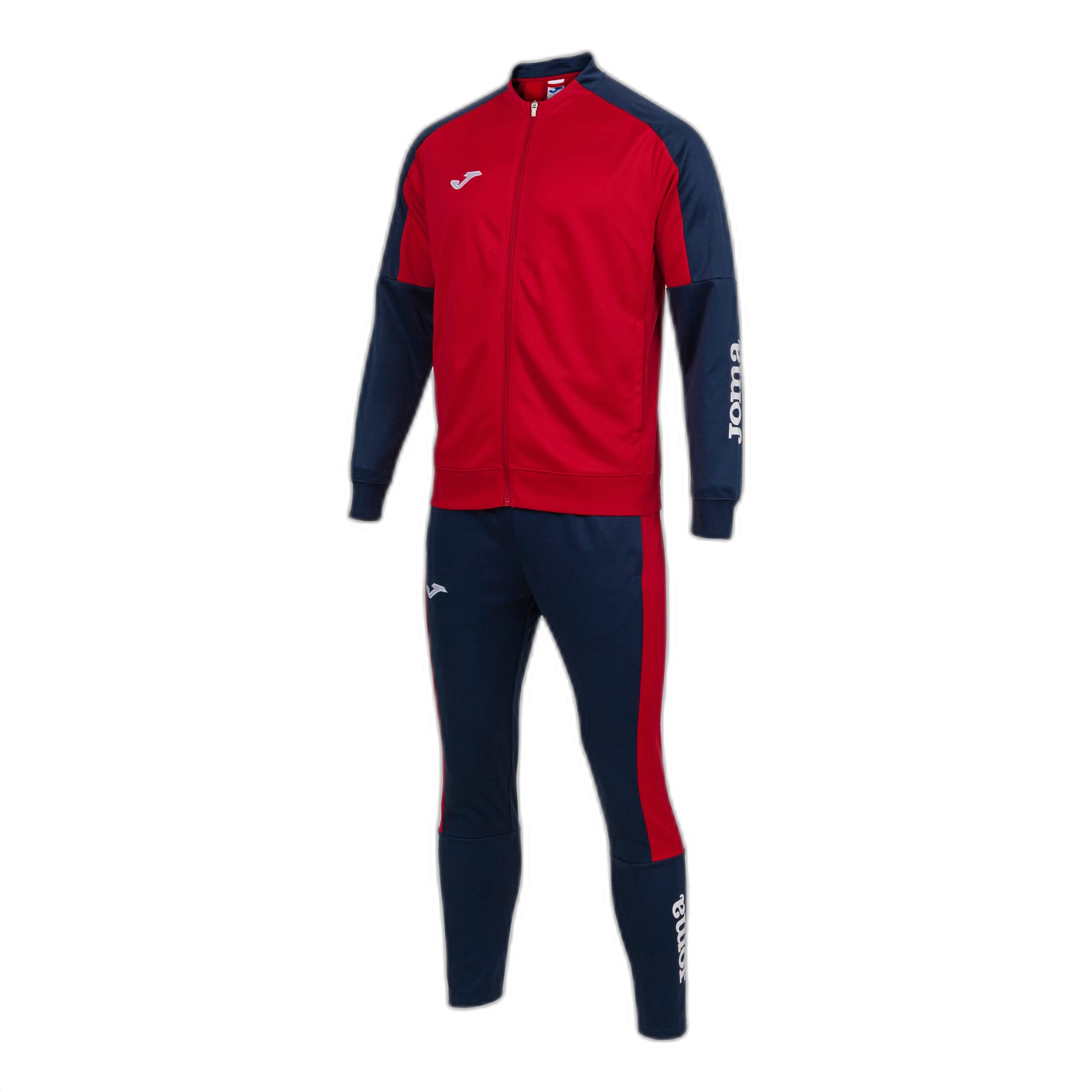 Joma Men's Eco Championship Tracksuit, Red Navy, XXL