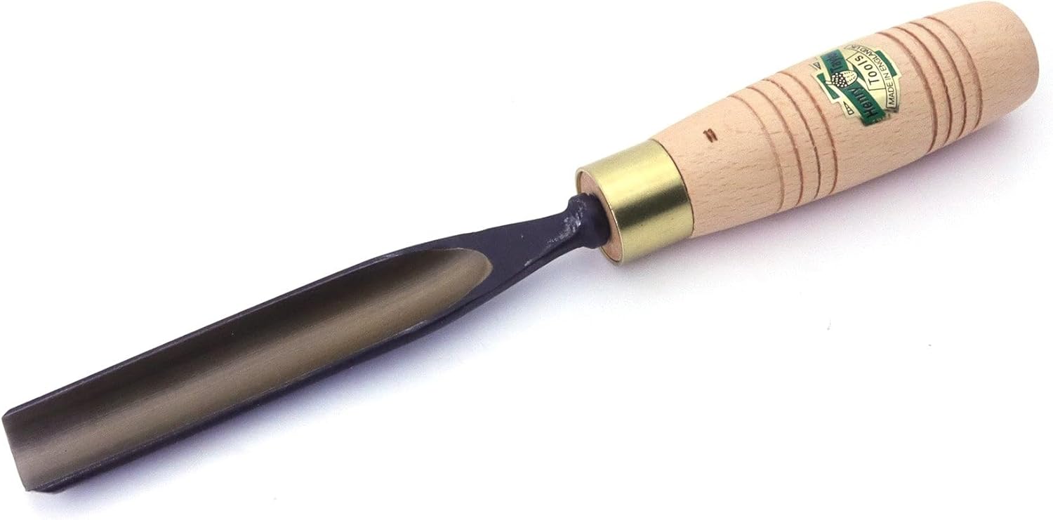 Acorn by Henry Taylor Tools 1" (25mm) #11 Straight Gouge for Woodcarving