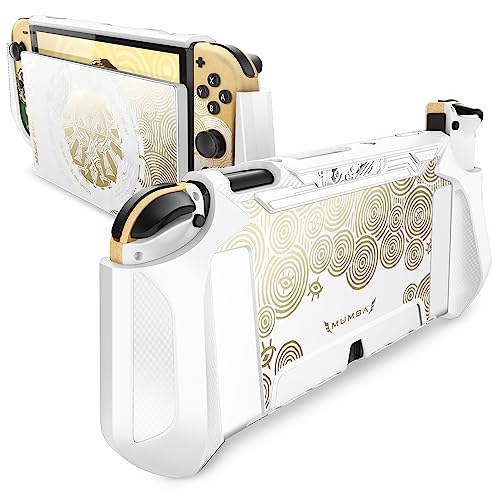 Coque Switch OLED dockable Mumba Blade étui antichoc en TPU avec poignée ergonomique intégrée